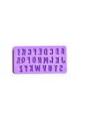F1510 molde de silicone alfabeto mini confeitaria biscuit