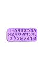 F1511 molde de silicone alfabeto mini confeitaria biscuit