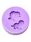F1516 mini molde de silicone leão e ovelha confeitaria biscuit