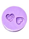 F1523 mini molde de silicone corações confeitaria biscuit
