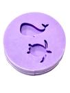 F1530 mini molde de silicone baleia e tartaruga confeitaria biscuit