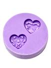 F1531 mini molde de silicone corações confeitaria biscuit