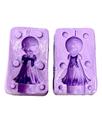 F1551 molde de silicone anjo 3d menino confeitaria biscuit