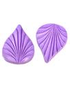 F1570 molde de silicone marcador de folha confeitaria biscuit
