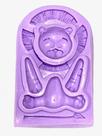 F1577 molde de silicone leão confeitaria biscuit