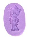 F1606 molde de silicone relógio bela confeitaria biscuit