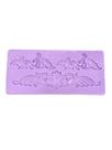 F1615 molde de silicone arabesco confeitaria biscuit