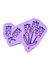 F1627 molde de silicone lavanda confeitaria biscuit