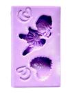 F1668 molde de silicone bailarina confeitaria biscuit
