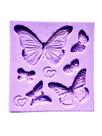 F1670 molde de silicone borboleta confeitaria biscuit