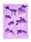 F1675 molde de silicone safari confeitaria biscuit