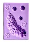 F1691 molde de silicone acabamento confeitaria biscuit