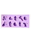 F1692 molde de silicone astronauta confeitaria biscuit