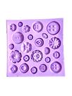 F1723 molde de silicone botões confeitaria biscuit