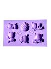 F1766 molde de silicone panda confeitaria biscuit