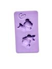F1788 molde de silicone páscoa confeitaria biscuit