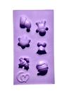 F1800 molde de silicone natal confeitaria biscuit