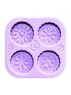 F1812 molde de silicone rodas confeitaria biscuit