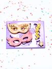 F1838 molde de silicone carnaval mascaras confeitaria biscuit
