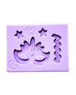 F1844 molde de silicone carnaval mascaras confeitaria biscuit