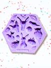 F1884 molde de silicone bosque confeitaria biscuit