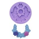 F862 molde de silicone guirlanda confeitaria artesanato