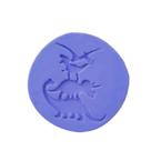 F864 molde de silicone dinossauro confeitaria artesanato