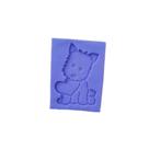 F866 molde de silicone cachorro coração confeitaria artesanato