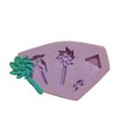 F953 molde de silicone cata-ventos confeitaria biscuit