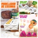 FábCoxinha 8, Modelador Pastel 4 Tam, Modelador Esfiha 3Tam