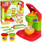 Fábrica de Macarrão Brinquedo Máquina com Massinha para Fazer Macarronada Educativo
