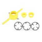 Fabricante de ferramentas de rosca de PVC Hilitand NPT com molde e matriz de 3 fios