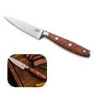 Faca 3,5" Ideal Para Legumes e Frutas em Inox e Cabo de Madeira Precisa Mta Premium