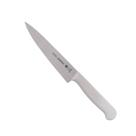 Faca Aço Inox Para Carne 6 Tramontina Profissional 27cm Cabo Plástico Branco Antimicrobiano