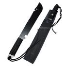 Faca Aladim Cortador 49cm Militar Bruto Aço Afiada com Lâmina de Aço Inox SLKK14