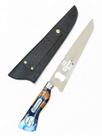 Faca Artesanal Picanheira Churrasco Corona 10" Inox Bainha