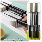 Faca bloco titular utensílios de mesa organizador prato rack colher garfo caixa de armazenamento recipiente plástico pla