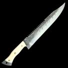 Faca Bushcraft cabo Osso