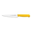 Faca carne 8 polegadas profissional cabo amarelo