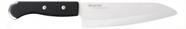 Faca Cerâmica Branca Kyocera 6.7 Pol. Cabo Resinado Preto Série KP Professional Chefs Knife Faca Cerâmica Branca Kyocera 6.7 Pol. Cabo Resinado Preto Série KP Professional Chefs Knife