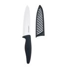 Faca Chef de Cerâmica Farberware 6 Polegadas - Lâmina Branca com Tampa