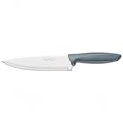 Faca Chef Tramontina Plenus 7" Aço Inox Cabo Cinza