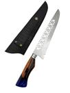 Faca Churrasco Artesanal 10" Diamante Aço Inox Cabo Resina