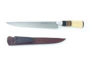 Faca Churrasco Gaúcha 2010OMC 10'' Carbono Cabo Trabalhado