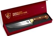 Faca Churrasco Steel Gold Times Futebol sortidas Brasfoot Cor:Fluminense