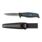 Faca com Lâmina Reta de Aço Inoxidável 95mm com Coldre 408500 Wolfcraft
