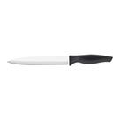 Faca Cozinha 7" lâmina de aço inoxidável polido e temperado cabo preto Brinox - 2556/303