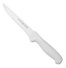 Faca Cozinha Inox Desossa Com Cabo Branco 6 - Mundial Faca Cozinha Inox Desossa Com Cabo Branco 6 - Mundial