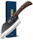 Faca Cutelo HOSHANHO de 6 Polegadas, Forjada à Mão para Vegetais e Carne, Cutelo Completo para Açougueiro, Ideal para Cozinha, Cozinha ao Ar Livre e Acampamento