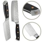 Faca Cutelo Profissional Inox 6.7" Martelada Linha Masterchef Isa Scherer Original